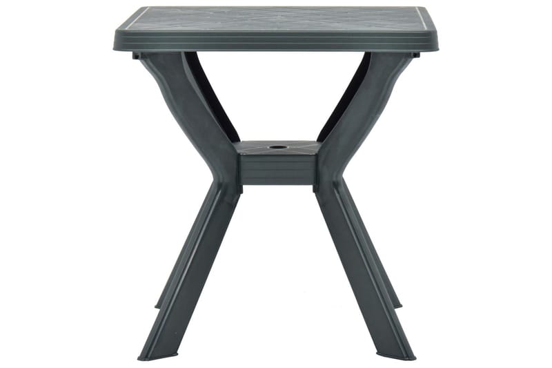 Litet Cafébord och Kaffebord Utomhus 70 cm Plast - Grön - Utemöbler - Utebord & trädgårdsbord - Cafebord