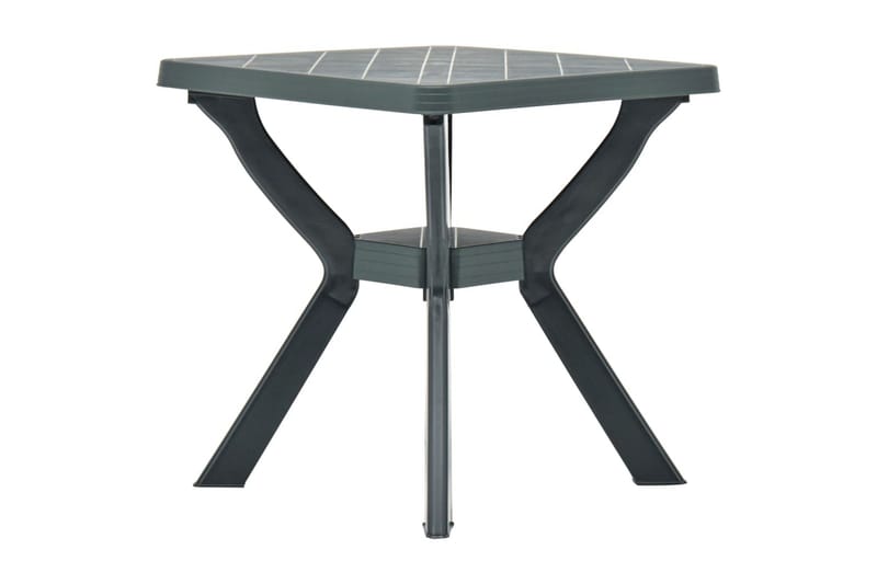 Litet Cafébord och Kaffebord Utomhus 70 cm Plast - Grön - Utemöbler - Utebord & trädgårdsbord - Cafebord