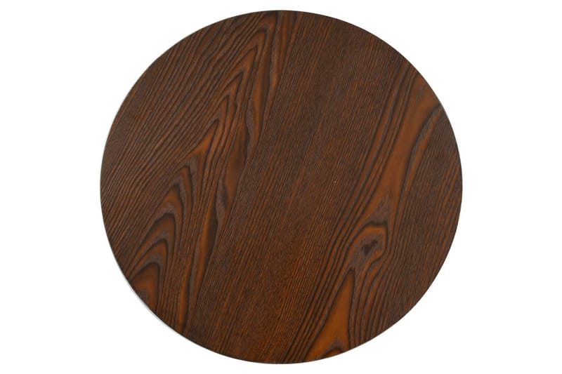 Litet Runt Bistrobord och Cafébord Utomhus 40 cm Trä - Brun - Utemöbler - Utebord & trädgårdsbord - Cafebord