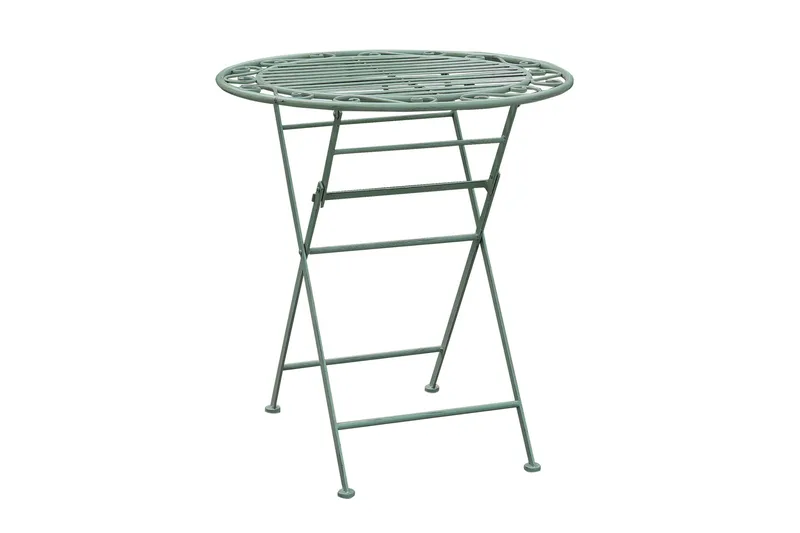 Mint Runt Hopfällbart Cafébord och Kaffebord Utomhus 70 cm Metall, undefined