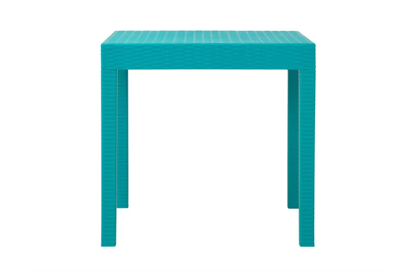 Nadia Bord 80x80 cm - Turkos - Utemöbler - Utebord & trädgårdsbord - Cafebord