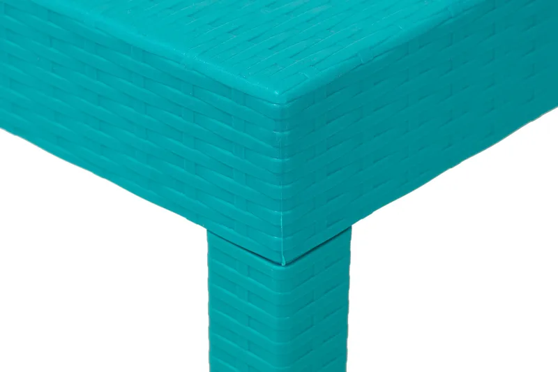 Nadia Bord 80x80 cm - Turkos - Utemöbler - Utebord & trädgårdsbord - Cafebord