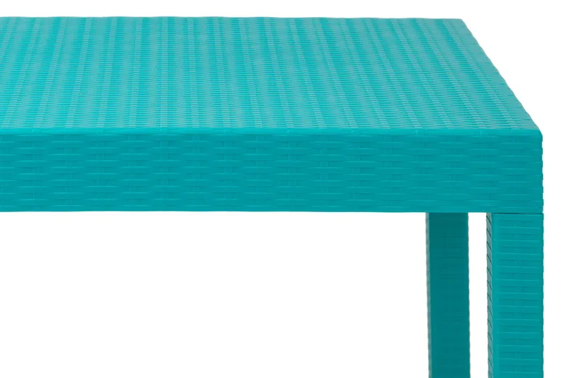 Nadia Bord 80x80 cm - Turkos - Utemöbler - Utebord & trädgårdsbord - Cafebord