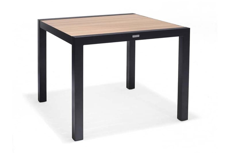 Panama Cafébord 92 cm - Svart/Gul - Cafebord - Balkongbord