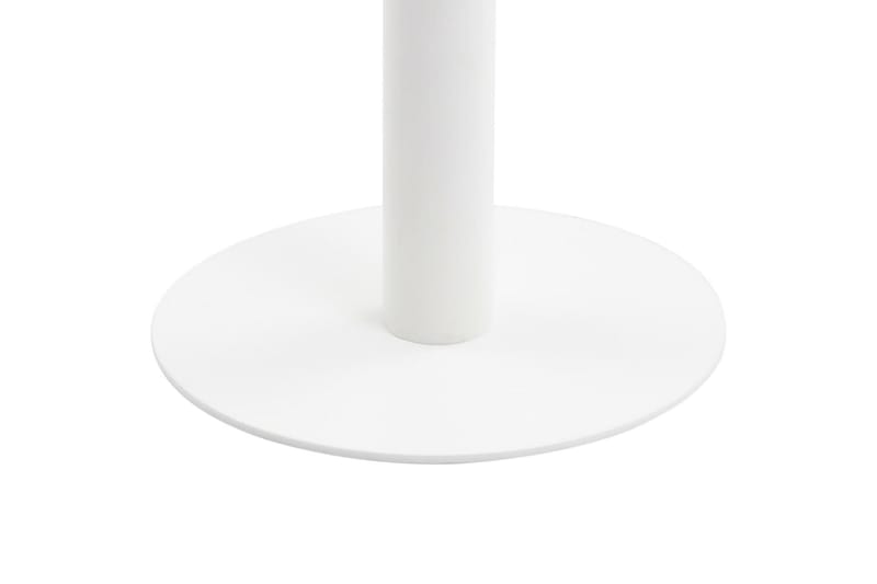 Runt Bistrobord och Cafébord Utomhus 50 cm Ljust Trä - Brun - Utemöbler - Utebord & trädgårdsbord - Cafebord