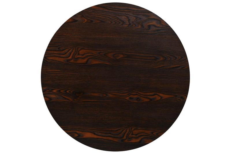 Runt Bistrobord och Cafébord Utomhus 80 cm Trä - Brun - Utemöbler - Utebord & trädgårdsbord - Cafebord