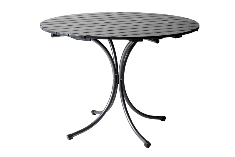 Suvisaari Runt Cafébord och Utebord 103 cm - Svart - Utemöbler - Utebord & trädgårdsbord - Cafebord