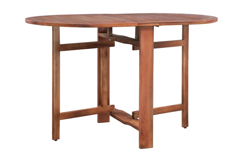 Trädgårdsbord 120x70x74 cm massivt akaciaträ - Brun - Balkongbord - Cafebord