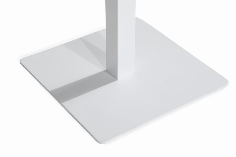 Tunis Cafébord och Bistrobord Utomhus 70x70 - Vit/Grå - Utemöbler - Utebord & trädgårdsbord - Cafebord