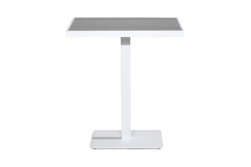 Tunis Cafébord och Bistrobord Utomhus 70x70 - Vit/Grå - Utemöbler - Utebord & trädgårdsbord - Cafebord