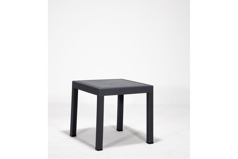 Desi Matbord Utomhus 80x80 cm - Antracit - Utemöbler - Utebord & trädgårdsbord - Matbord utomhus