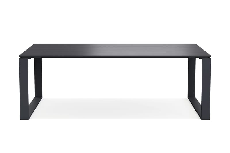 Devon Matbord utomhus 210x100 rektangulärt, Svart