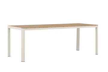 Etna Matbord Utomhus 90x210 cm - Beige - Utemöbler - Utebord & trädgårdsbord - Matbord utomhus