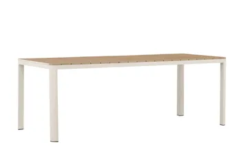 Etna Matbord Utomhus 90x210 cm - Beige - Utemöbler - Utebord & trädgårdsbord - Matbord utomhus