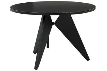 Fuhlner Matbord Utomhus 110 cm - Svart - Utemöbler - Utebord & trädgårdsbord - Matbord utomhus
