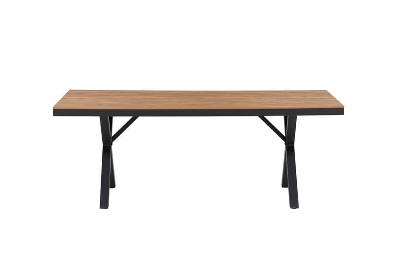 Garcia Matbord Utomhus 100x200 cm - Svart - Utemöbler - Utebord & trädgårdsbord - Matbord utomhus