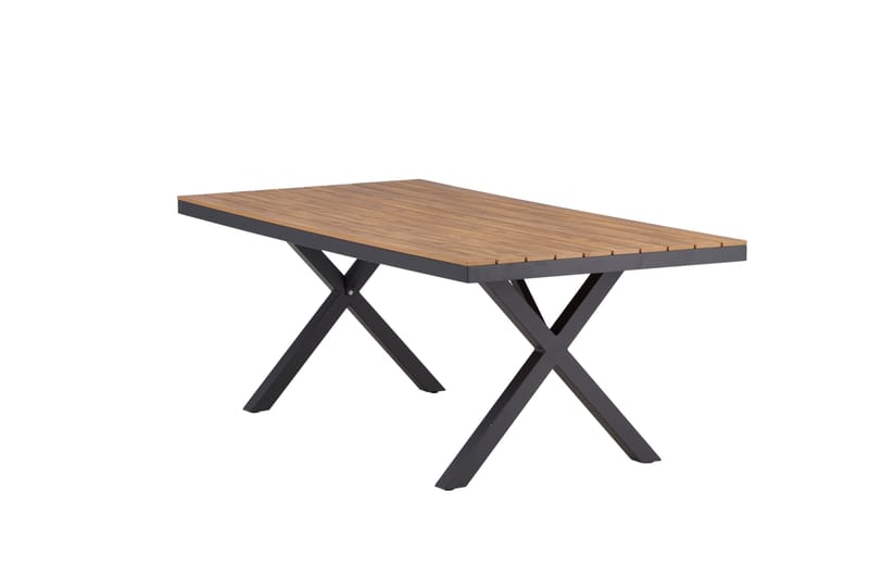 Garcia Matbord Utomhus 100x200 cm - Svart - Utemöbler - Utebord & trädgårdsbord - Matbord utomhus