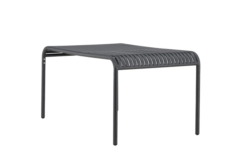 Gardeno Matbord Utomhus 90x150 cm utebord i aluminium - Svart - Utemöbler - Utebord & trädgårdsbord - Matbord utomhus