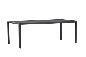 Giardini Matbord Utomhus 90x200 cm - Svart - Utemöbler - Utebord & trädgårdsbord - Matbord utomhus