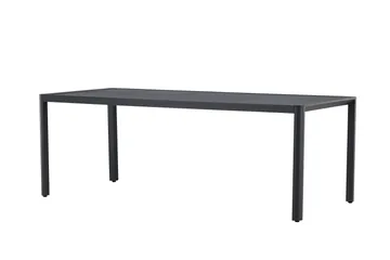 Giardini Matbord Utomhus 90x200 cm - Svart - Utemöbler - Utebord & trädgårdsbord - Matbord utomhus
