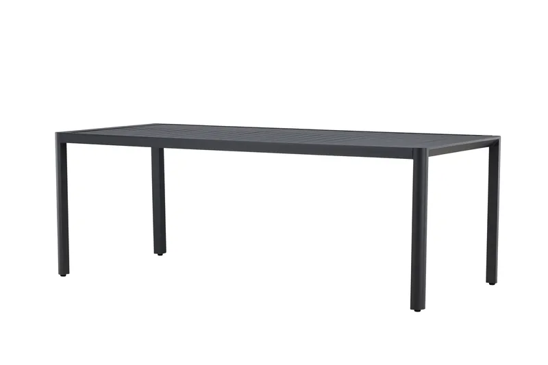 Giardini Matbord Utomhus 90x200 cm - Svart - Utemöbler - Utebord & trädgårdsbord - Matbord utomhus