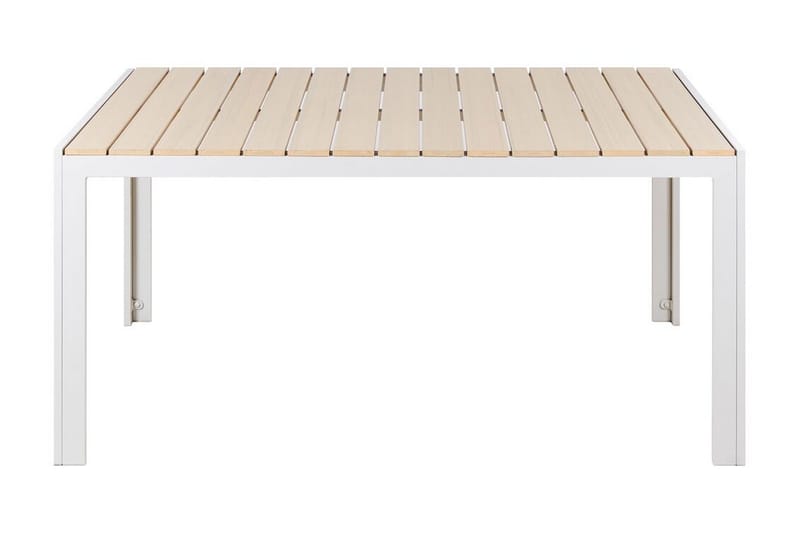 Grosseto Matbord Utomhus 150x90 cm - Beige/Vit - Utemöbler - Utebord & trädgårdsbord - Matbord utomhus