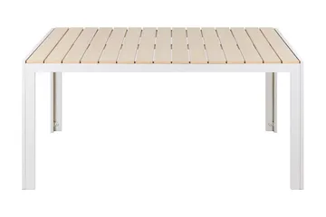 Grosseto Matbord Utomhus 150x90 cm - Beige/Vit - Utemöbler - Utebord & trädgårdsbord - Matbord utomhus