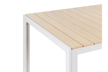 Grosseto Matbord Utomhus 150x90 cm - Beige/Vit - Utemöbler - Utebord & trädgårdsbord - Matbord utomhus