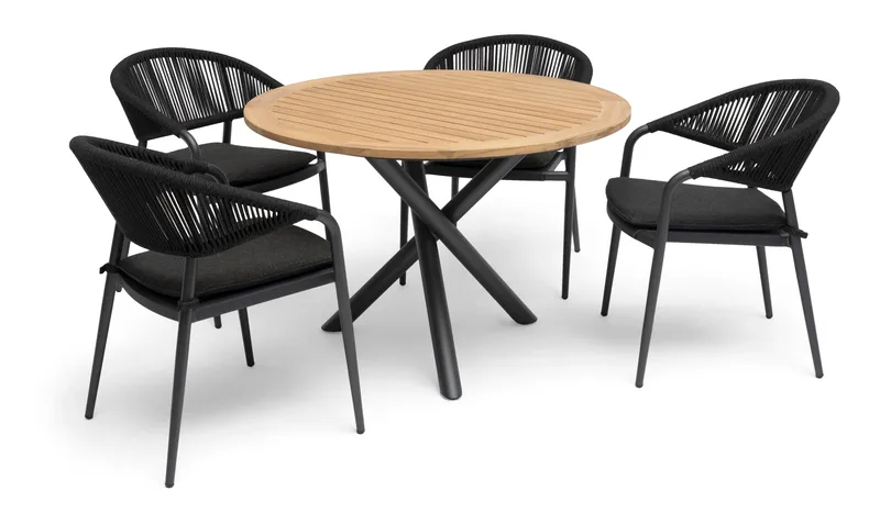 Hillerstorp Ekeryd Utebord Ø110 cm - Utemöbler - Utebord & trädgårdsbord - Matbord utomhus