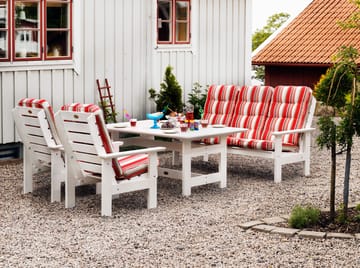 Hillerstorp Herrgård Bord 90 x 165 cm - Vit - Utemöbler - Utebord & trädgårdsbord - Matbord utomhus