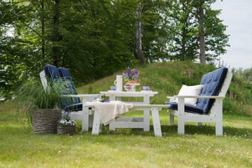 Hillerstorp Herrgård Bord 90 x 165 cm - Vit - Utemöbler - Utebord & trädgårdsbord - Matbord utomhus