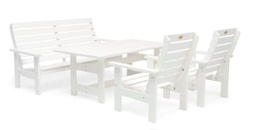 Hillerstorp Herrgård Bord 90 x 165 cm - Vit - Utemöbler - Utebord & trädgårdsbord - Matbord utomhus