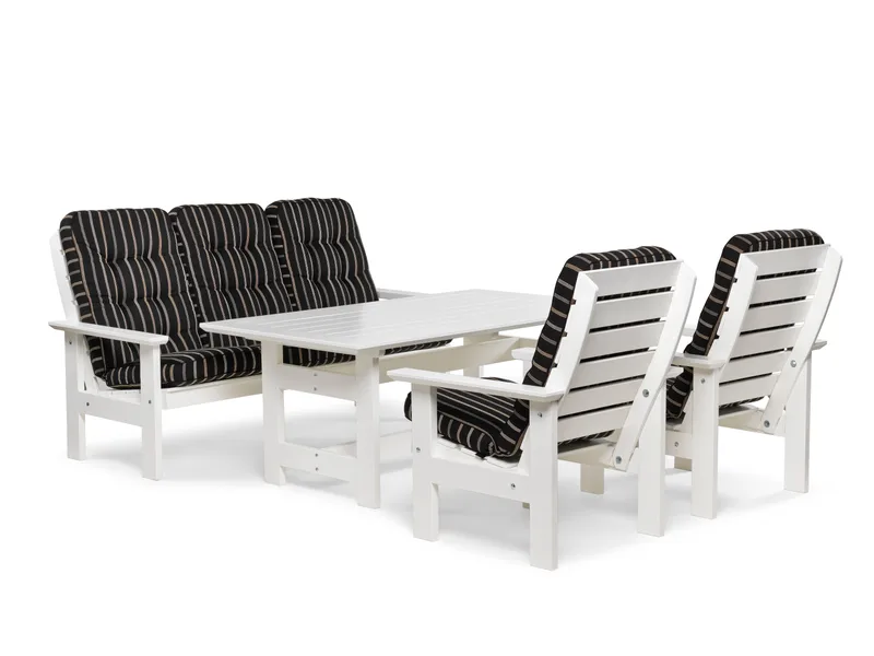 Hillerstorp Herrgård Bord 90 x 165 cm - Vit - Utemöbler - Utebord & trädgårdsbord - Matbord utomhus