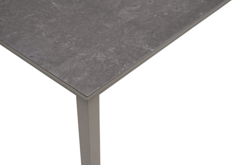 Hillerstorp Jet Set Matbord Utomhus 90 cm Beige - Beige - Utemöbler - Utebord & trädgårdsbord - Matbord utomhus