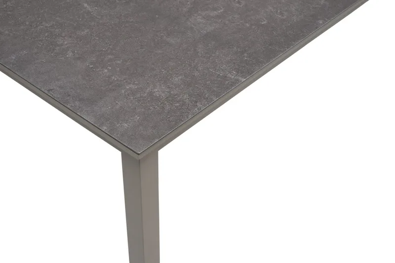 Hillerstorp Jet Set Matbord Utomhus 90 cm Beige - Beige - Utemöbler - Utebord & trädgårdsbord - Matbord utomhus