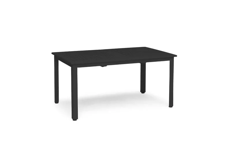 Hillerstorp Nydala Utebord 96 x 150/200 cm Svart, Svart