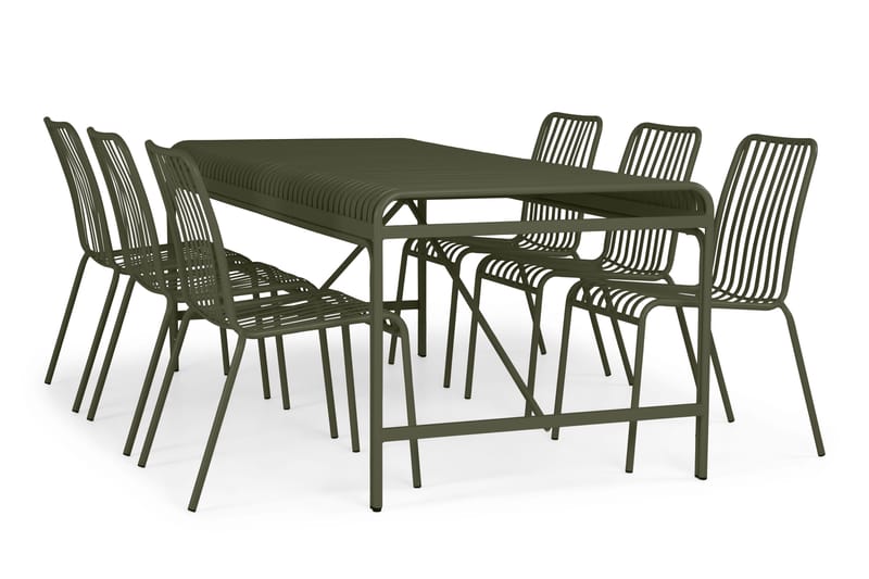 Jarva Matbord Utomhus 200 cm - Grön - Utemöbler - Utebord & trädgårdsbord - Matbord utomhus