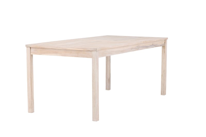 Kenya Matbord Utomhus 90x180 cm - Whitewash - Utemöbler - Utebord & trädgårdsbord - Matbord utomhus