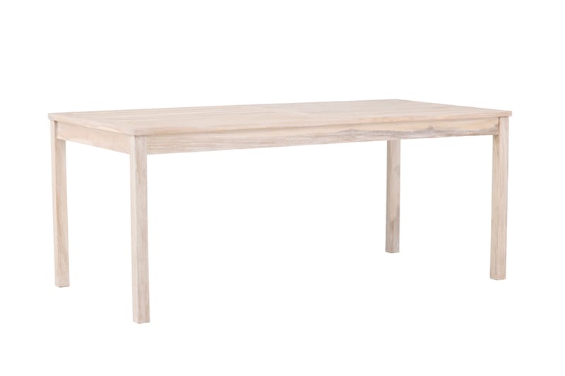 Kenya Matbord Utomhus 90x180 cm - Whitewash - Utemöbler - Utebord & trädgårdsbord - Matbord utomhus