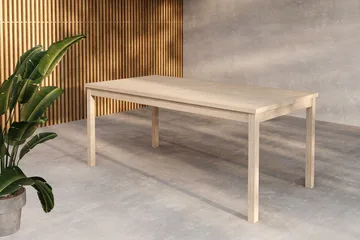 Kenya Matbord Utomhus 90x180 cm - Whitewash - Utemöbler - Utebord & trädgårdsbord - Matbord utomhus