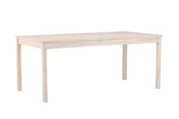 Kenya Matbord Utomhus 90x180 cm - Whitewash - Utemöbler - Utebord & trädgårdsbord - Matbord utomhus