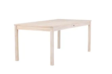 Kenya Matbord Utomhus 90x180 cm - Whitewash - Utemöbler - Utebord & trädgårdsbord - Matbord utomhus