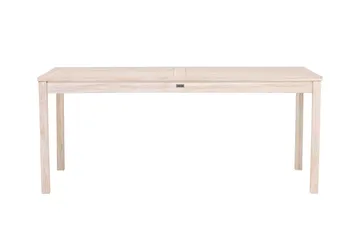 Kenya Matbord Utomhus 90x180 cm - Whitewash - Utemöbler - Utebord & trädgårdsbord - Matbord utomhus