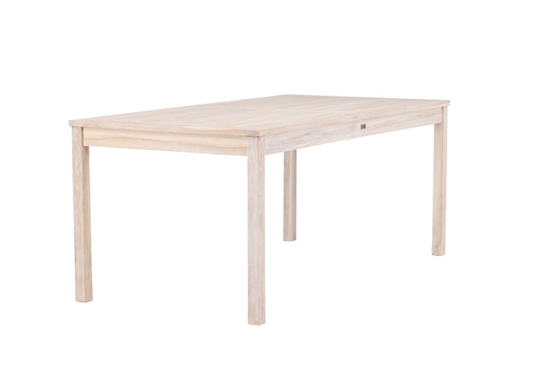 Kenya Matbord Utomhus 90x180 cm - Whitewash - Utemöbler - Utebord & trädgårdsbord - Matbord utomhus