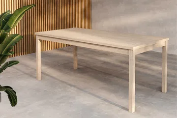 Kenya Matbord Utomhus 90x180 cm - Whitewash - Utemöbler - Utebord & trädgårdsbord - Matbord utomhus