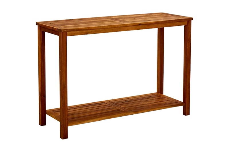 Konsolbord för trädgård 110x40x75 cm massivt akaciaträ - Brun - Utemöbler - Utebord & trädgårdsbord - Avlastningsbord & brickbord utomhus