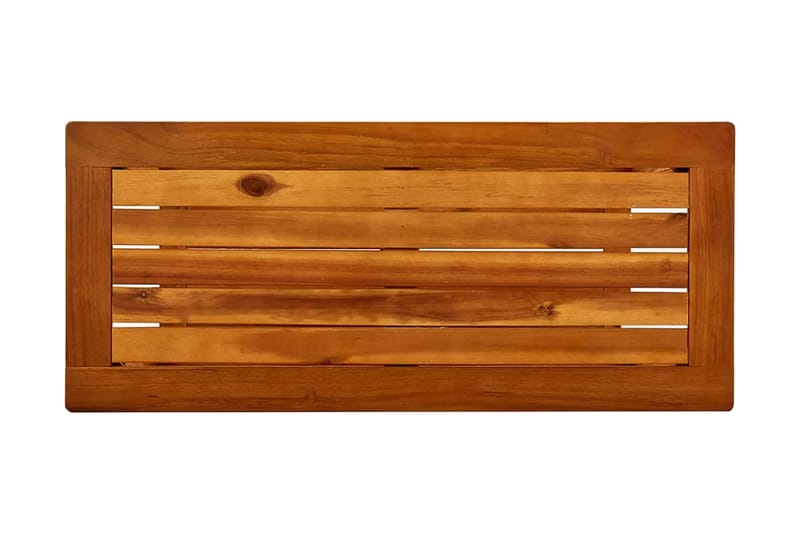 Konsolbord för trädgård 80x35x75 cm massivt akaciaträ - Brun - Utemöbler - Utebord & trädgårdsbord - Avlastningsbord & brickbord utomhus