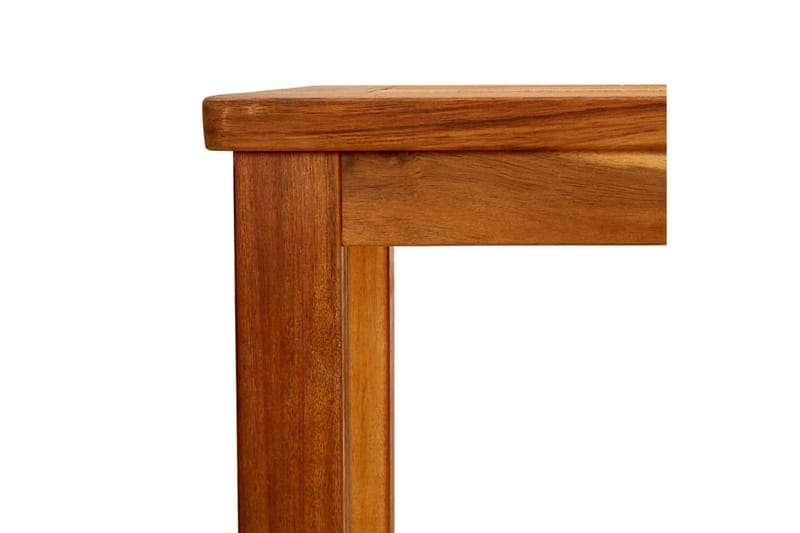 Konsolbord för trädgård 80x35x75 cm massivt akaciaträ - Brun - Utemöbler - Utebord & trädgårdsbord - Avlastningsbord & brickbord utomhus