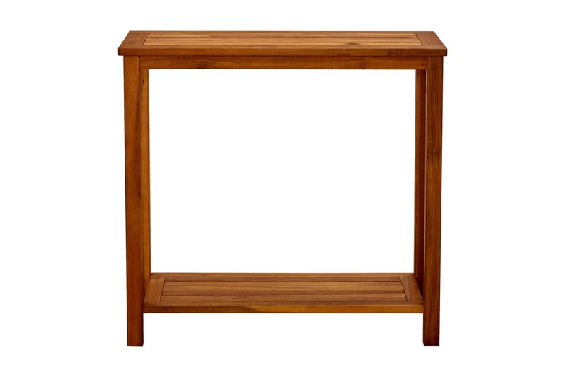 Konsolbord för trädgård 80x35x75 cm massivt akaciaträ - Brun - Utemöbler - Utebord & trädgårdsbord - Avlastningsbord & brickbord utomhus