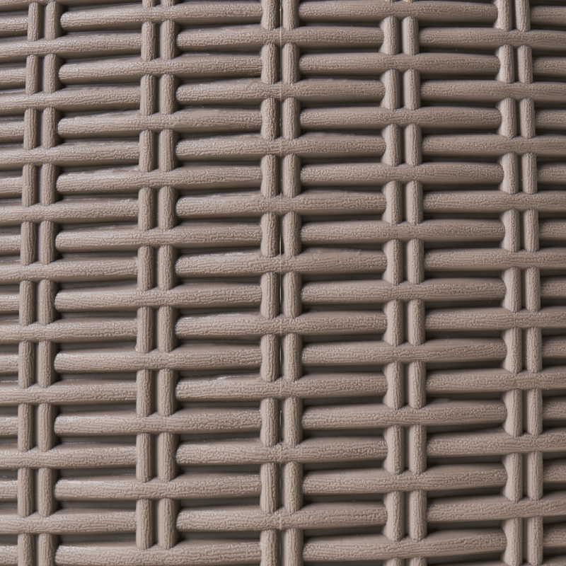 Kylbar/Barbord utomhus Aisa 49 cm Imitation Av Trä - brun - Utemöbler - Utebord & trädgårdsbord - Barbord utomhus